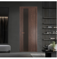 19 NE.O Дуб Тобакко вставка Монохром графит кромка Медь ProfilDoors Orange