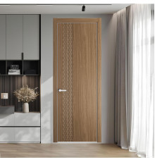 53 NE.O Дуб Мокко вставка Глухая кромка Вайт ProfilDoors Orange