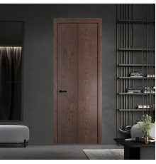 19 NE.O Дуб Тобакко вставка Дуб Тобакко кромка Черный ProfilDoors Orange