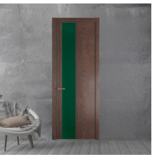 19 NE.O Дуб Тобакко вставка Монохром зеленый лес кромка Медь ProfilDoors Orange