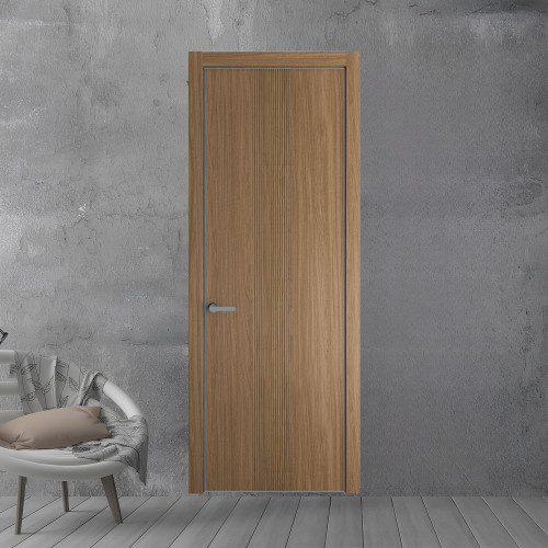 45 NE.O Дуб Мокко вставка Глухая кромка Серебро ProfilDoors Orange