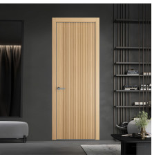 46 NE.O Дуб Натуральный вставка Глухая кромка Серебро ProfilDoors Orange