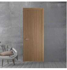 47 NE.O Дуб Мокко вставка Глухая кромка Никель ProfilDoors Orange