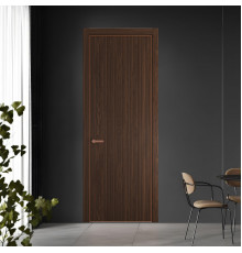 49 NE.O Орех Шоколад вставка Глухая кромка Медь ProfilDoors Orange
