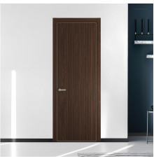 49 NE.O Орех Шоколад вставка Глухая кромка Никель ProfilDoors Orange