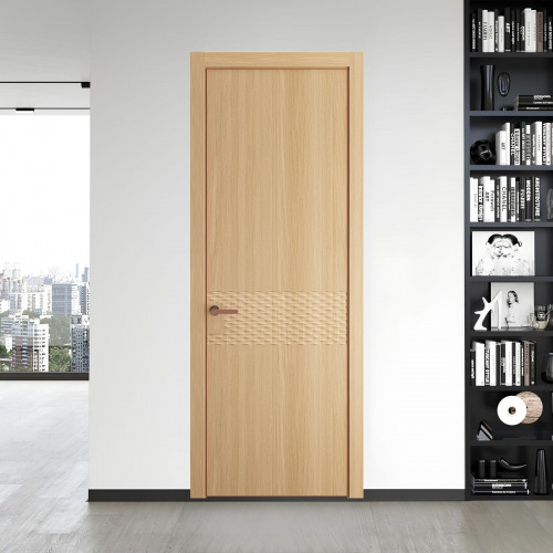 54 NE.O Дуб Натуральный вставка Глухая кромка Медь ProfilDoors Orange