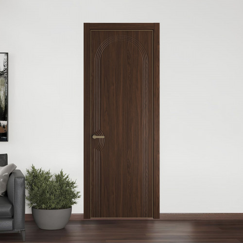 56 NE.O Орех Шоколад вставка Глухая кромка Шампань ProfilDoors Orange