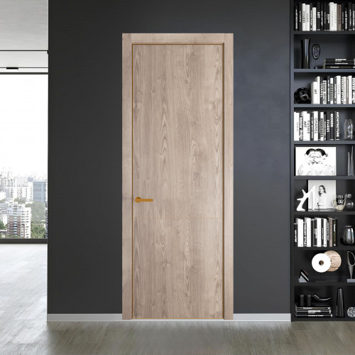14 NE.O Дуб Сонома молдинг Бронза кромка Бронза ProfilDoors Orange