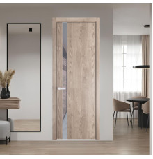 18 NE.O Дуб Сонома вставка Холодный серый лак кромка Вайт ProfilDoors Orange