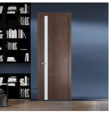 18 NE.O Дуб Тобакко вставка Аляска кромка Никель ProfilDoors Orange