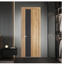 19 NE.O Дуб Карамель вставка Грей кромка Вайт ProfilDoors Orange
