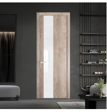 19 NE.O Дуб Сонома вставка Классик лак кромка Вайт ProfilDoors Orange