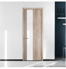 19 NE.O Дуб Сонома вставка Классик лак кромка Золото ProfilDoors Orange
