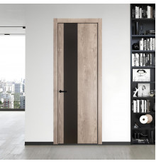 19 NE.O Дуб Сонома вставка Монохром графит кромка Черный ProfilDoors Orange