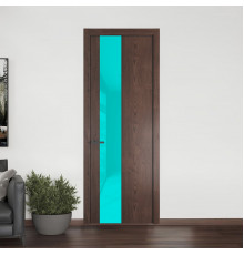 19 NE.O Дуб Тобакко вставка Мята лак кромка Серая ночь ProfilDoors Orange