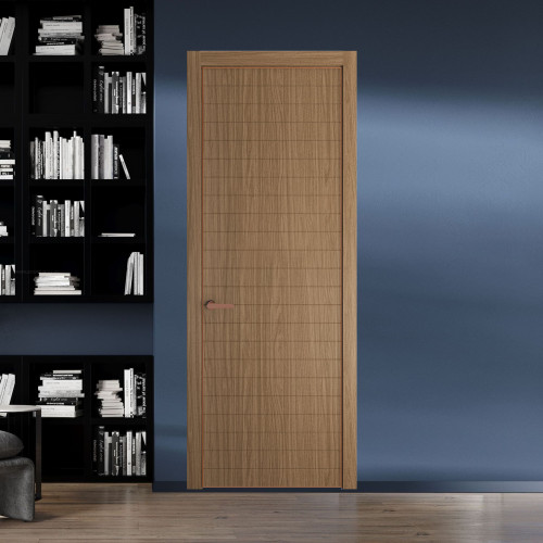41 NE.O Дуб Мокко вставка Глухая кромка Медь ProfilDoors Orange