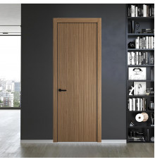 49 NE.O Дуб Мокко вставка Глухая кромка Черный ProfilDoors Orange