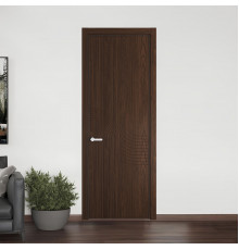 55 NE.O Орех Шоколад вставка Глухая кромка Черный муар ProfilDoors Orange
