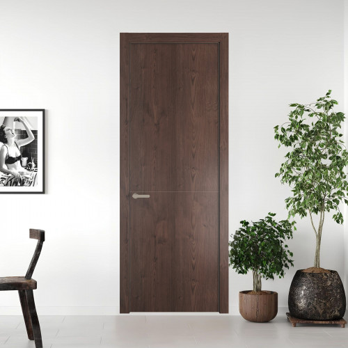 11 NE.O Дуб Тобакко молдинг Никель кромка Никель ProfilDoors Orange