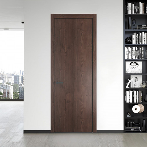 11 NE.O Дуб Тобакко молдинг Серая ночь кромка Серая ночь ProfilDoors Orange