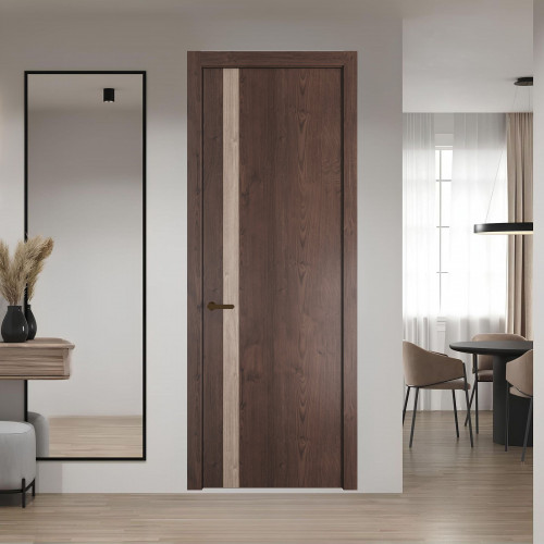 18 NE.O Дуб Тобакко вставка Дуб Сонома кромка Деорэ ProfilDoors Orange