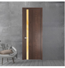 18 NE.O Дуб Тобакко вставка Кремовый лак кромка Вайт ProfilDoors Orange