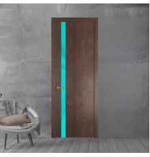 18 NE.O Дуб Тобакко вставка Мята лак кромка Бронза ProfilDoors Orange