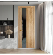 19 NE.O Дуб Карамель вставка Графит лак кромка Бронза ProfilDoors Orange