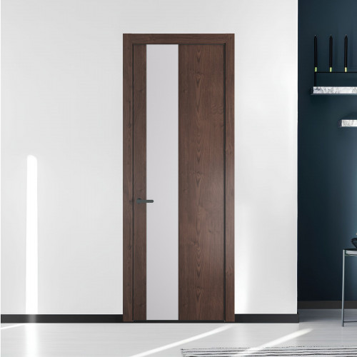 19 NE.O Дуб Тобакко вставка Дарк Вайт кромка Серая ночь ProfilDoors Orange