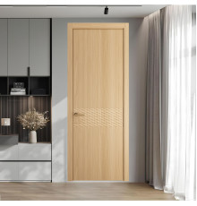 54 NE.O Дуб Натуральный вставка Глухая кромка Золото ProfilDoors Orange