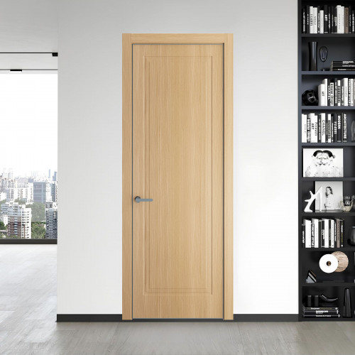 61 NE.O Дуб Натуральный вставка Глухая кромка Серебро ProfilDoors Orange