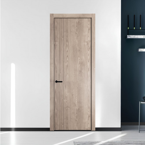 12 NE.O Дуб Сонома молдинг Черный кромка Черный ProfilDoors Orange