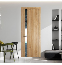 18 NE.O Дуб Карамель вставка Зеркало кромка Деорэ ProfilDoors Orange