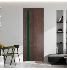 18 NE.O Дуб Тобакко вставка Монохром зеленый лес кромка Деорэ ProfilDoors Orange