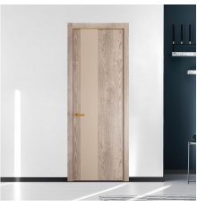 19 NE.O Дуб Сонома вставка Магнолия кромка Бронза ProfilDoors Orange