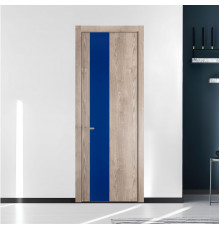 19 NE.O Дуб Сонома вставка Монохром синий кромка Никель ProfilDoors Orange