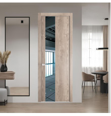 19 NE.O Дуб Сонома вставка Зеркало кромка Вайт ProfilDoors Orange