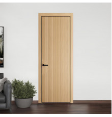 47 NE.O Дуб Натуральный вставка Глухая кромка Черный ProfilDoors Orange