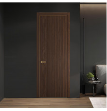 49 NE.O Орех Шоколад вставка Глухая кромка Золото ProfilDoors Orange