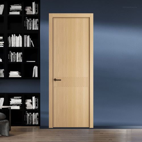 52 NE.O Дуб Натуральный вставка Глухая кромка Деорэ ProfilDoors Orange