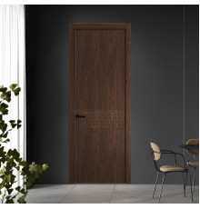 54 NE.O Орех Шоколад вставка Глухая кромка Черный ProfilDoors Orange