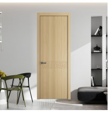 58 NE.O Дуб Натуральный вставка Глухая кромка Серая ночь ProfilDoors Orange