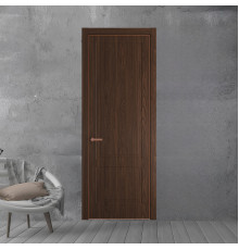 62 NE.O Орех Шоколад вставка Глухая кромка Медь ProfilDoors Orange