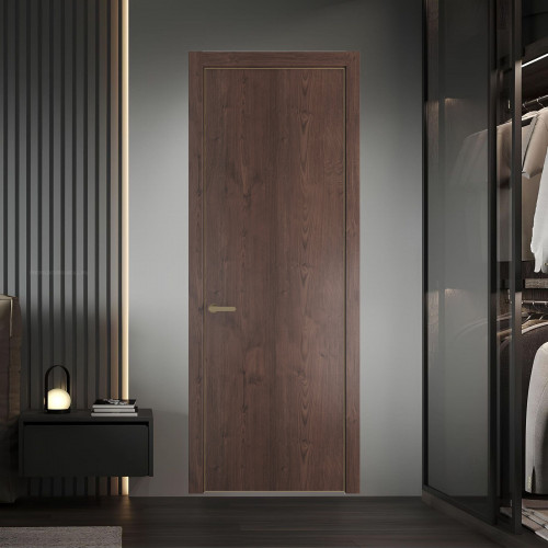 1 NE.O Дуб Тобакко вставка Глухая кромка Шампань ProfilDoors Orange