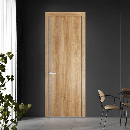 13 NE.O Дуб Карамель молдинг Вайт кромка Вайт ProfilDoors Orange