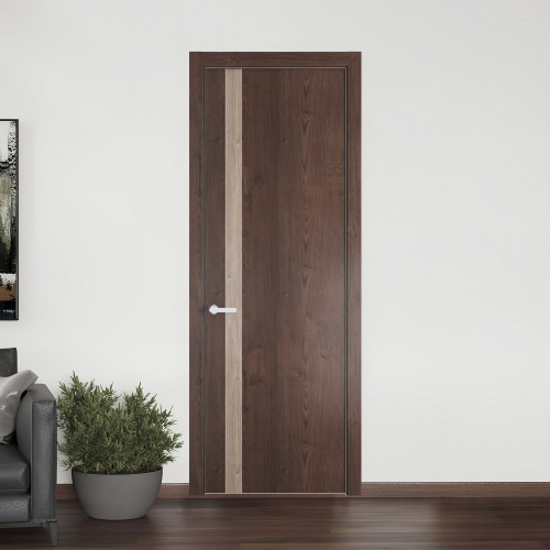 18 NE.O Дуб Тобакко вставка Дуб Сонома кромка Вайт ProfilDoors Orange