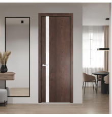 18 NE.O Дуб Тобакко вставка Классик лак кромка Черный муар ProfilDoors Orange