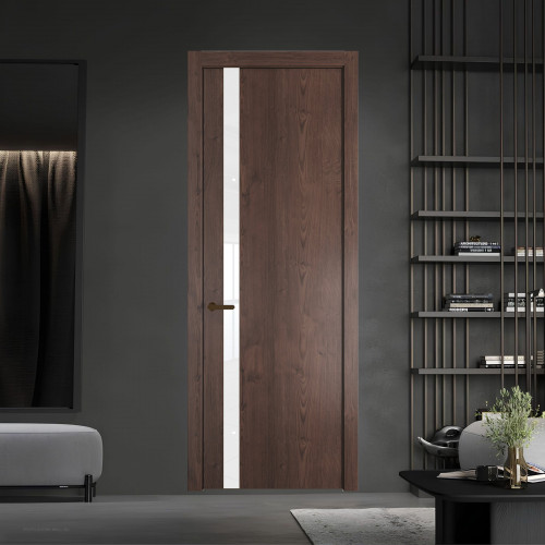 18 NE.O Дуб Тобакко вставка Классик лак кромка Деорэ ProfilDoors Orange