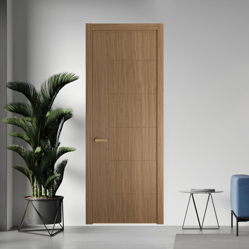 44 NE.O Дуб Мокко вставка Глухая кромка Золото ProfilDoors Orange