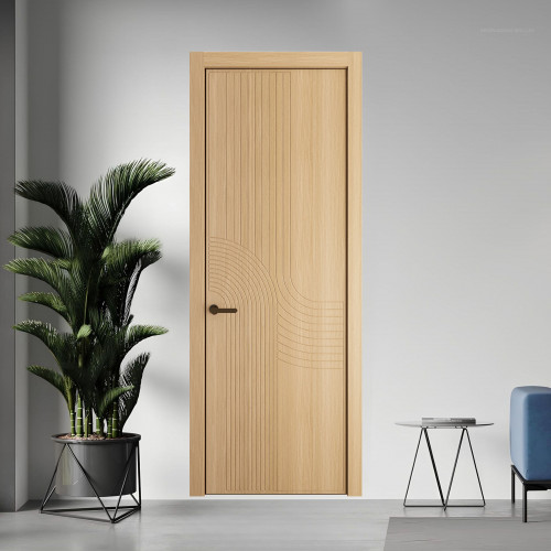 55 NE.O Дуб Натуральный вставка Глухая кромка Деорэ ProfilDoors Orange